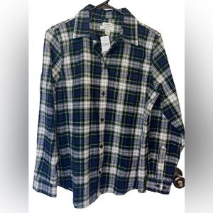 L.L Bean NEW women’s flannel